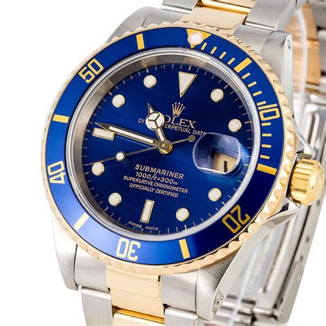 difference between rolex 16610 and 16613|rolex submariner 16613 blue dial.